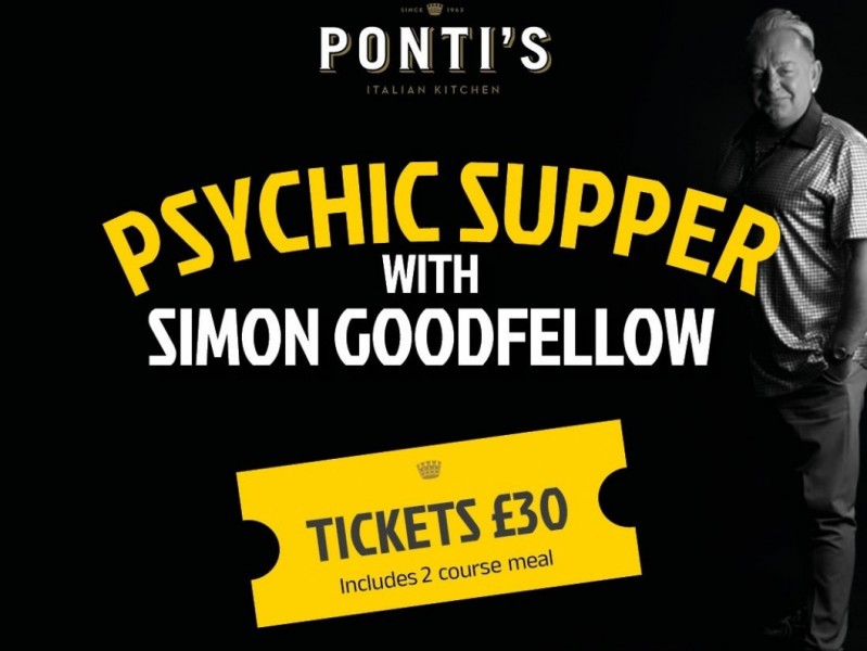 Psychic supper with Simon Goodfellow