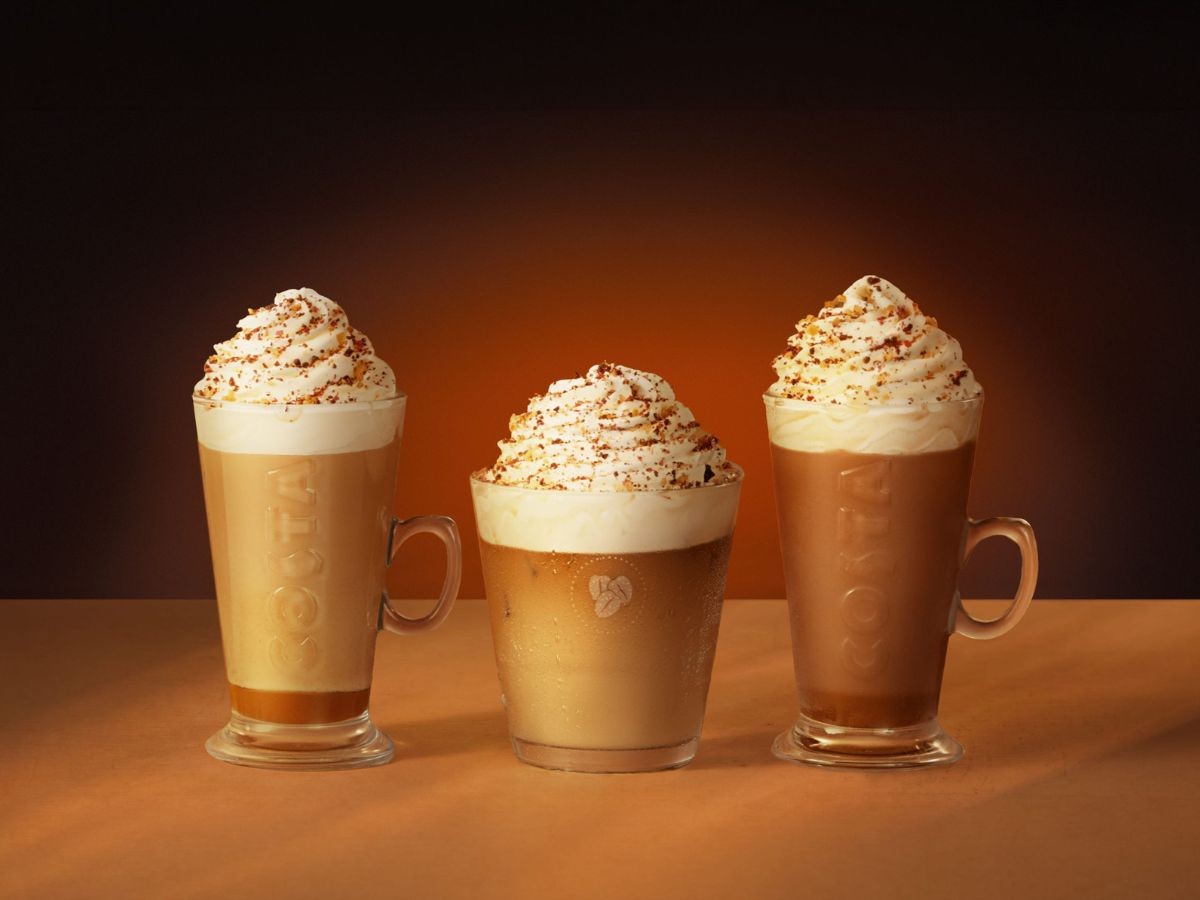 Autumn Menu at Costa Coffee